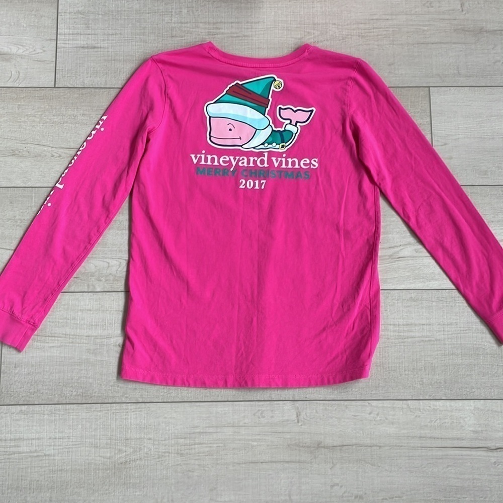Vineyard Vines youth Christmas 2017 long sleeve - Picture 3 of 4
